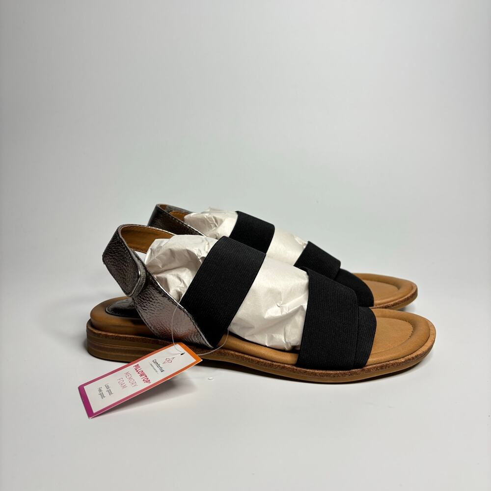 Comfortiva Dacey Sandals in Black/Anthracite